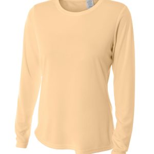 A4 Ladies' Long Sleeve Cooling Performance Crew Shirt